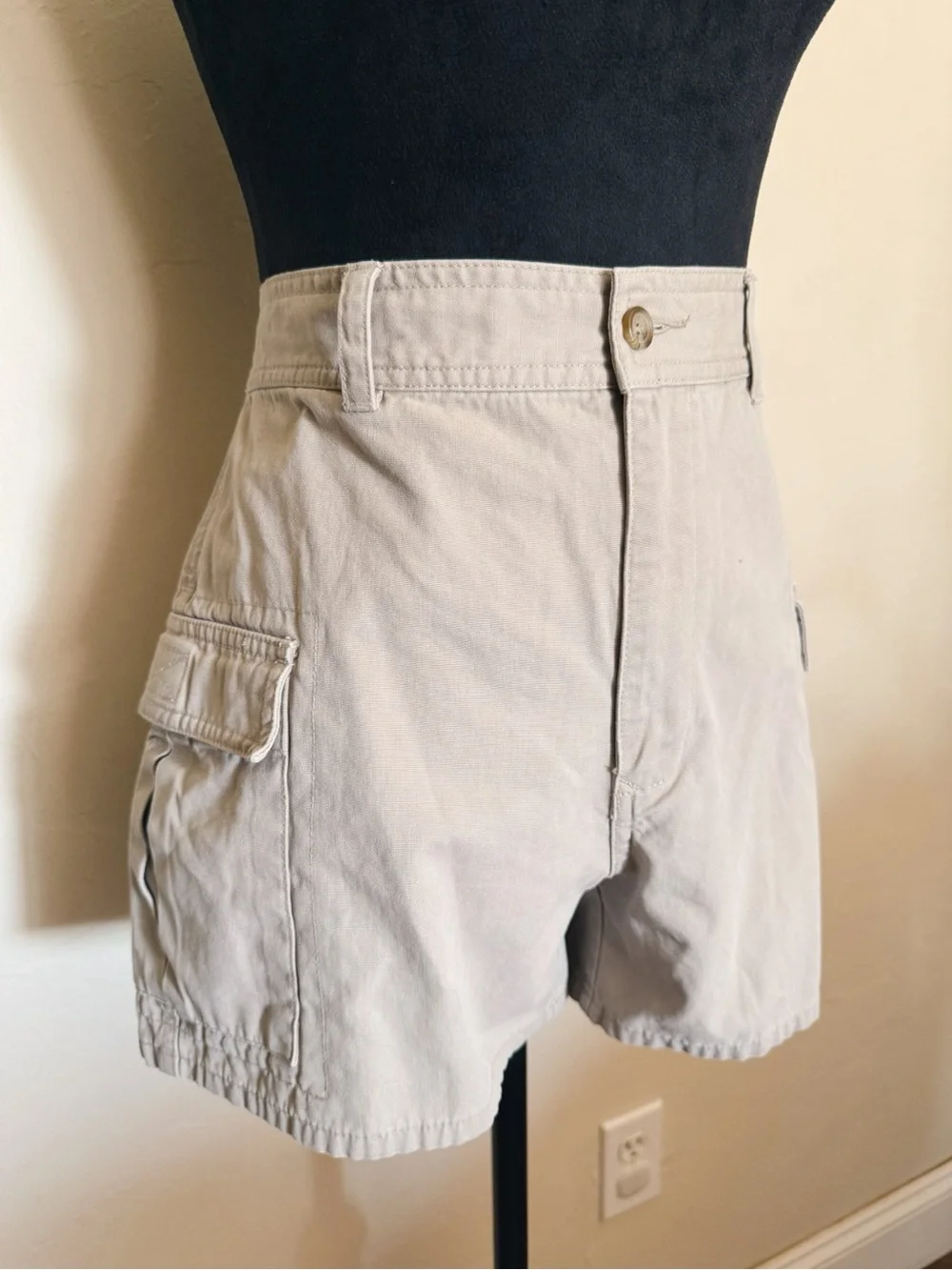 J. Crew High-Waist Cargo Shorts
